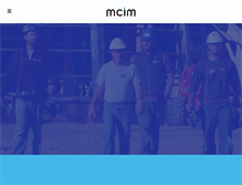 Tablet Screenshot of mcim.com